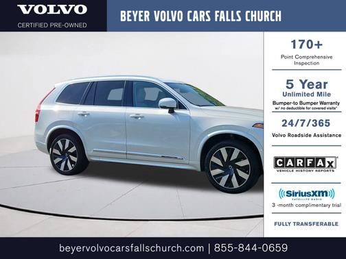 2024 Volvo XC90 Recharge Plug-In Hybrid T8 Plus Bright 7-Seater