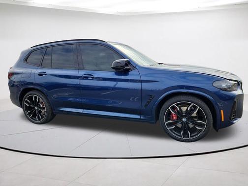 Phytonic Blue Metallic 2024 BMW X3 M40i