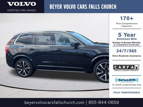 2022 Volvo XC90 T6 AWD Momentum 7 Seater