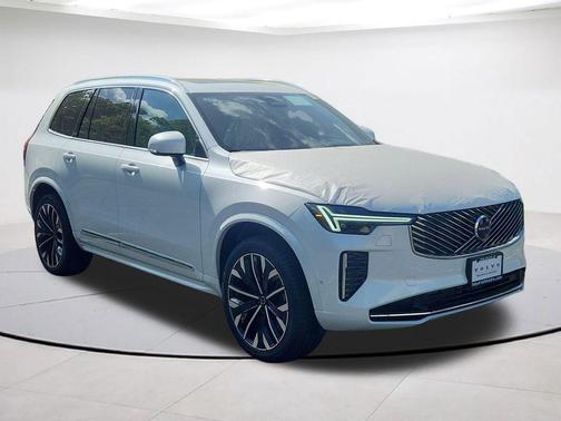 Crystal White Pearl 2026 Volvo XC90 Plug-In Hybrid T8 Plus 7-Seater