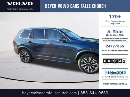 2022 Volvo XC90 T6 AWD Momentum 7 Seater