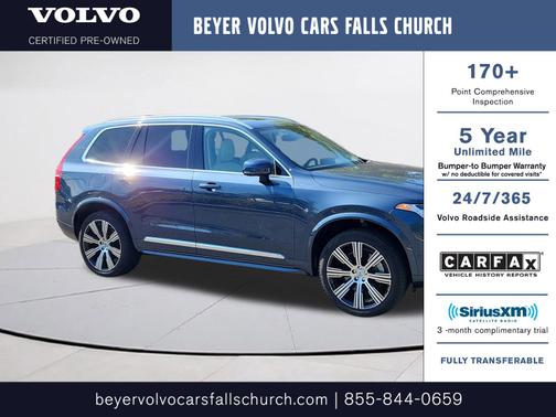 2024 Volvo XC90 Recharge Plug-In Hybrid T8 Plus Bright 7-Seater