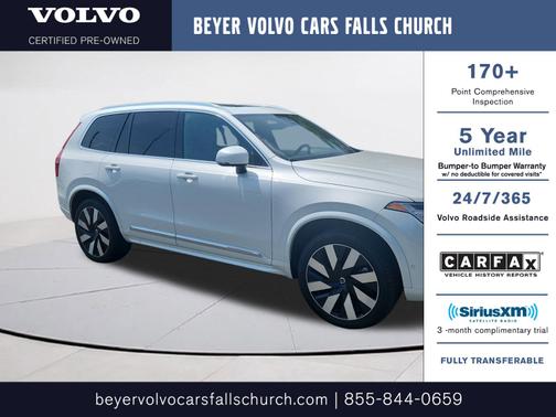2024 Volvo XC90 Recharge Plug-In Hybrid T8 Plus Bright 7-Seater