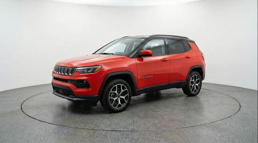 Red Hot Pearlcoat 2025 Jeep Compass Limited