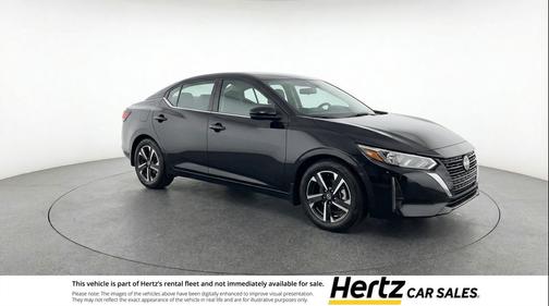 Super Black 2025 Nissan Sentra SV
