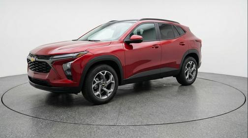 Crimson Metallic 2025 Chevrolet Trax LT