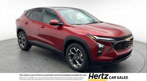 Crimson Metallic 2025 Chevrolet Trax LT