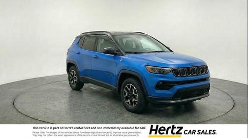 Hydro Blue Pearlcoat 2025 Jeep Compass Trailhawk