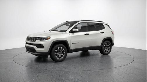 Bright White Clearcoat 2025 Jeep Compass Trailhawk