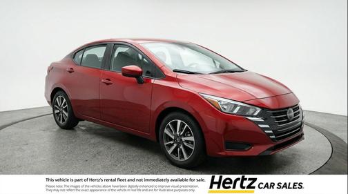 Scarlet Ember Tintcoat 2025 Nissan Versa 1.6 SV