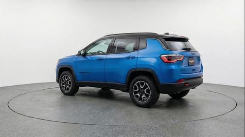 Hydro Blue Pearlcoat 2025 Jeep Compass Trailhawk