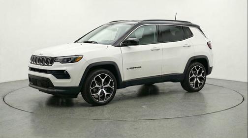 Bright White Clearcoat 2025 Jeep Compass Limited