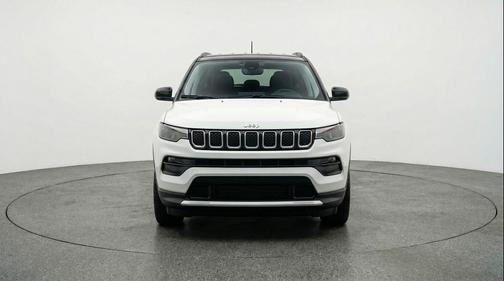 Bright White Clearcoat 2025 Jeep Compass Limited