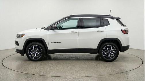 Bright White Clearcoat 2025 Jeep Compass Limited