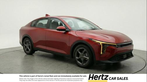 Currant Red 2025 Kia K4 LXS