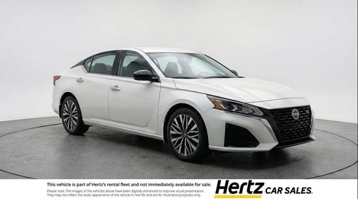 Glacier White 2025 Nissan Altima SV FWD