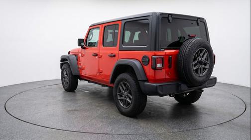 Firecracker Red Clearcoat 2025 Jeep Wrangler Sport S