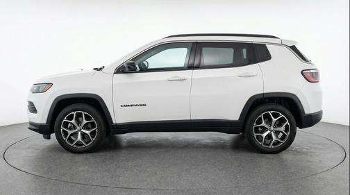 Bright White Clearcoat 2025 Jeep Compass Limited