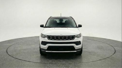 Bright White Clearcoat 2025 Jeep Compass Limited