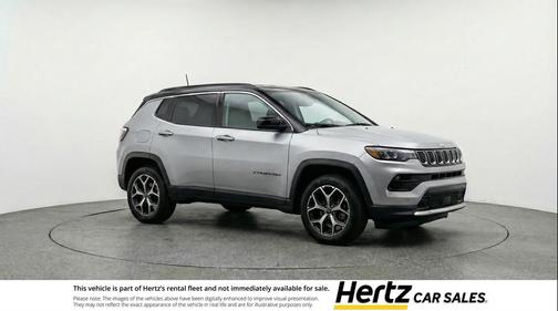 Silver Zynith Metallic Clearcoat 2025 Jeep Compass Limited