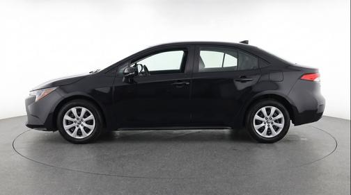 Midnight Black Metallic 2025 Toyota Corolla LE