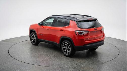 Red Hot Pearlcoat 2025 Jeep Compass Limited