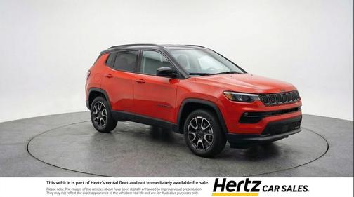 Red Hot Pearlcoat 2025 Jeep Compass Trailhawk
