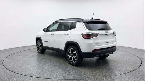 Bright White Clearcoat 2025 Jeep Compass Limited