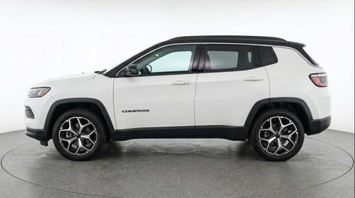 Bright White Clearcoat 2025 Jeep Compass Limited