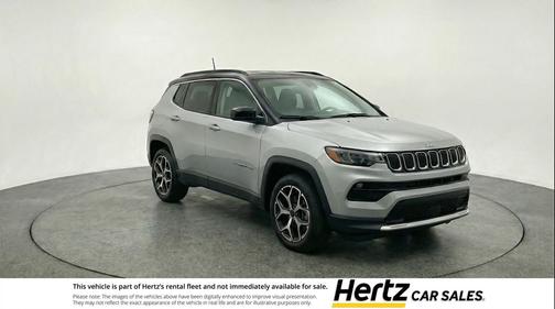 Silver Zynith Metallic Clearcoat 2025 Jeep Compass Limited