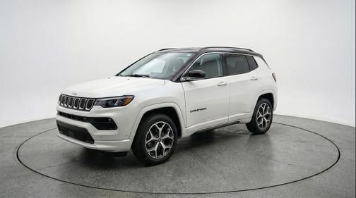 Bright White Clearcoat 2025 Jeep Compass Limited