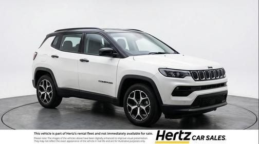 Bright White Clearcoat 2025 Jeep Compass Limited