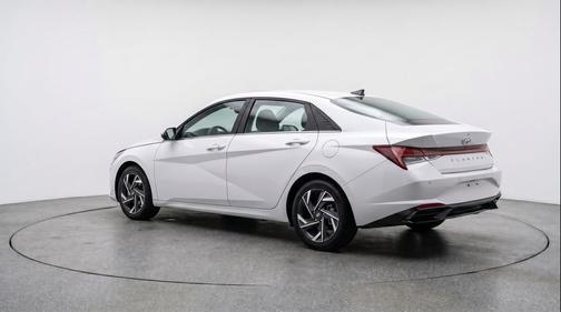 Serenity White 2025 Hyundai ELANTRA SEL