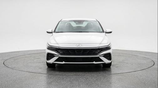 Serenity White 2025 Hyundai ELANTRA SEL