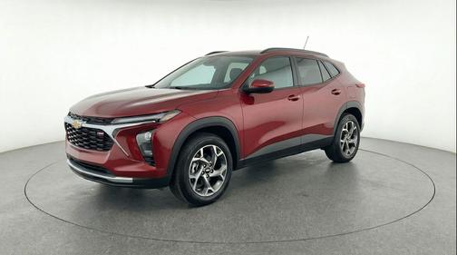 Crimson Metallic 2025 Chevrolet Trax LT