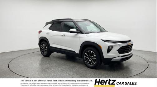 Summit White 2025 Chevrolet Trailblazer LT