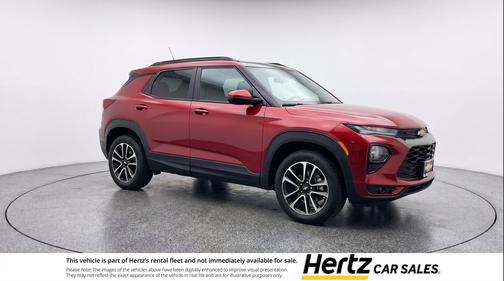 Crimson Metallic 2025 Chevrolet Trailblazer LT