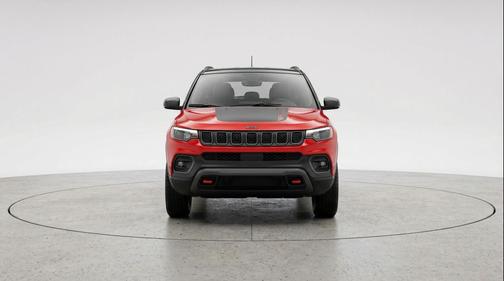 Red Hot Pearlcoat 2025 Jeep Compass Trailhawk