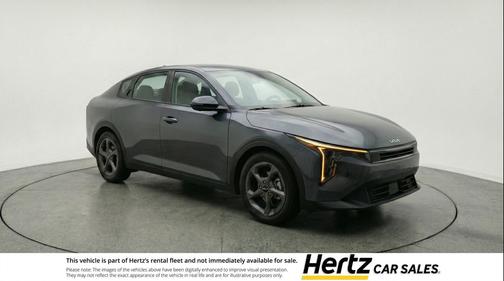 Interstellar Gray 2025 Kia K4 LXS