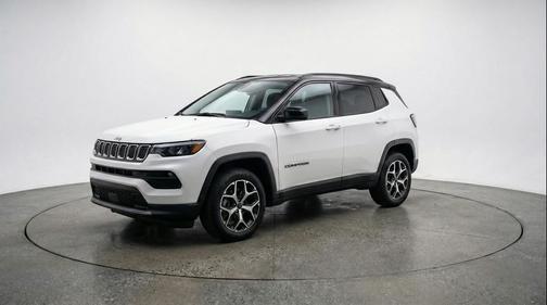 Bright White Clearcoat 2025 Jeep Compass Limited