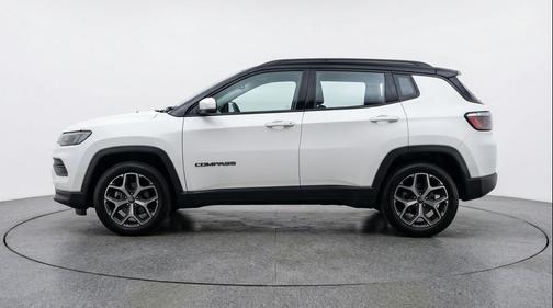 Bright White Clearcoat 2025 Jeep Compass Limited