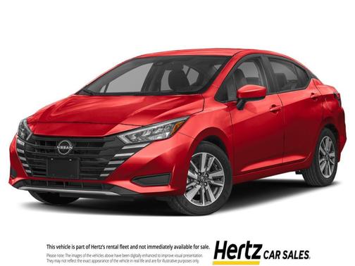 Scarlet Ember Tintcoat 2025 Nissan Versa 1.6 SV