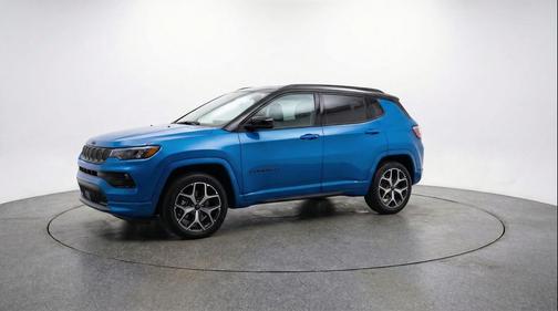 Hydro Blue Pearlcoat 2025 Jeep Compass Limited