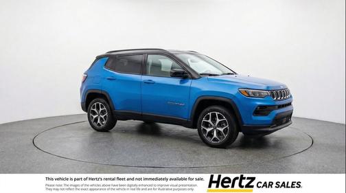 Hydro Blue Pearlcoat 2025 Jeep Compass Limited