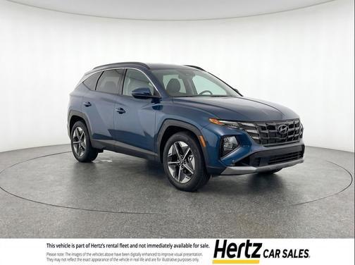 Atlantis Blue 2025 Hyundai TUCSON SEL