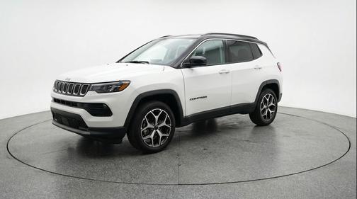 Bright White Clearcoat 2025 Jeep Compass Limited