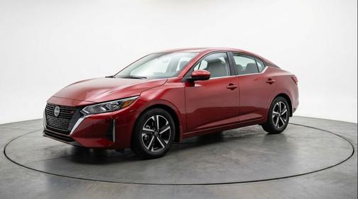 Rosewood Metallic 2025 Nissan Sentra SV
