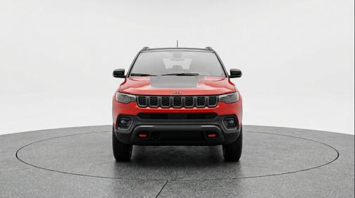Red Hot Pearlcoat 2025 Jeep Compass Trailhawk