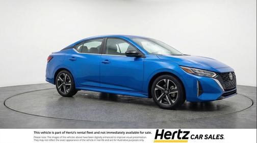 Electric Blue Metallic 2025 Nissan Sentra SV