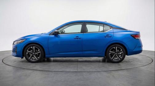 Electric Blue Metallic 2025 Nissan Sentra SV